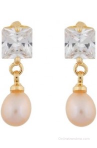 Classique Designer Jewellery pearl Alloy Drop Earring